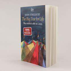 The Big Five for Life“ – Seitenansicht des Taschenbuchs, Buchtipp