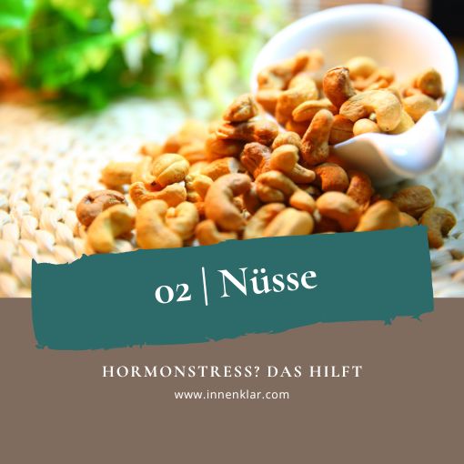 Nussmix als kleiner Snack – gesunde Fette und Magnesium für starke Nerven.