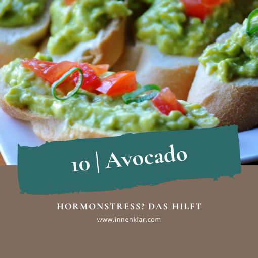 Avocado-Toast – cremige gesunde Fette als Snack.